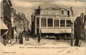 CPA VIERZON Carrefour Rue de la République et Armand Brunet (863295)