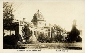 australia, NSW, GOULBURN, The Court House (1920s) Valentine's RPPC Postcard