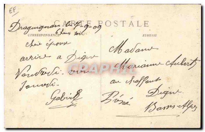 Old Postcard Draguignan The wash of Capesse TOP