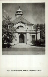 Cambridge MA Busch-Reisinger Museum Real Photo Postcard #1