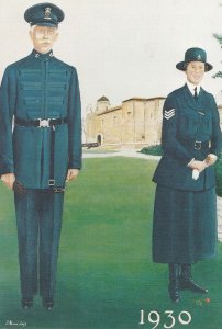 Essex First Policewoman Police Colchester Saffron Walden 1930s Uniform Postcard