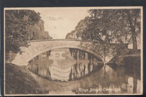 Cambridgeshire Postcard - Kings Bridge, Cambridge     RS14726