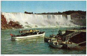 Maid Of The Mist A Pleasure Boat Taking Visitors On One Of Her Regular Trip...