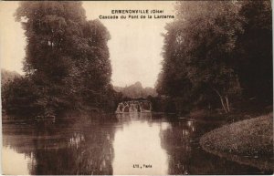 CPA ERMENONVILLE Cascade du Pont de la Lanterne (130762)