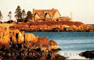 Maine Kennebunkport Walker's Point President Bush Estate 1990