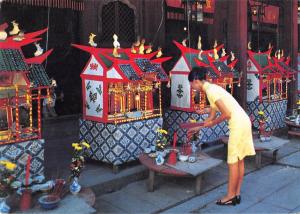 BR102861 bon festival at sofuku ji temple nagasaki japan