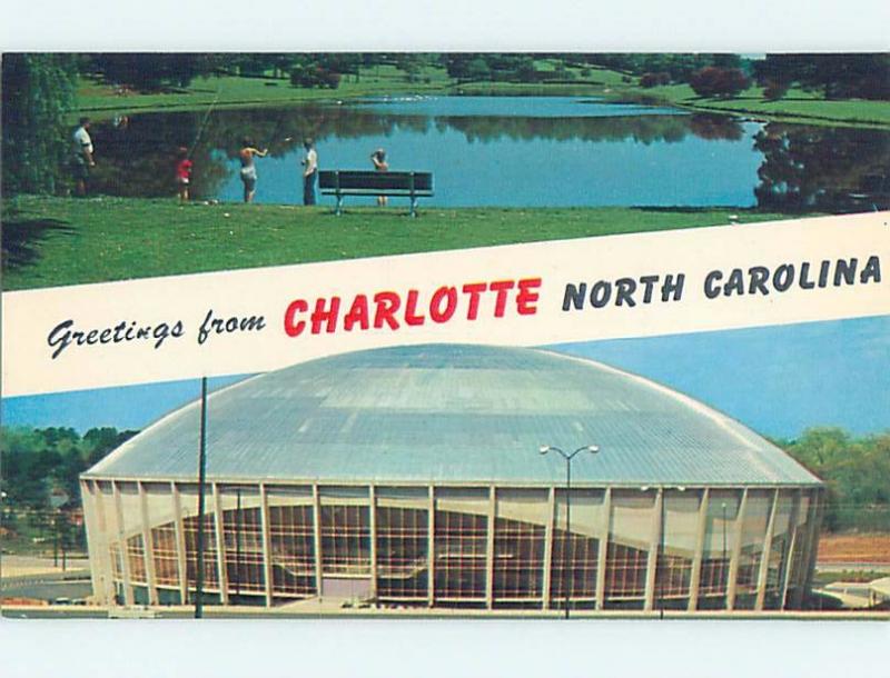 Unused Pre-1980 TWO VIEWS ON CARD Charlotte North Carolina NC ho7349@