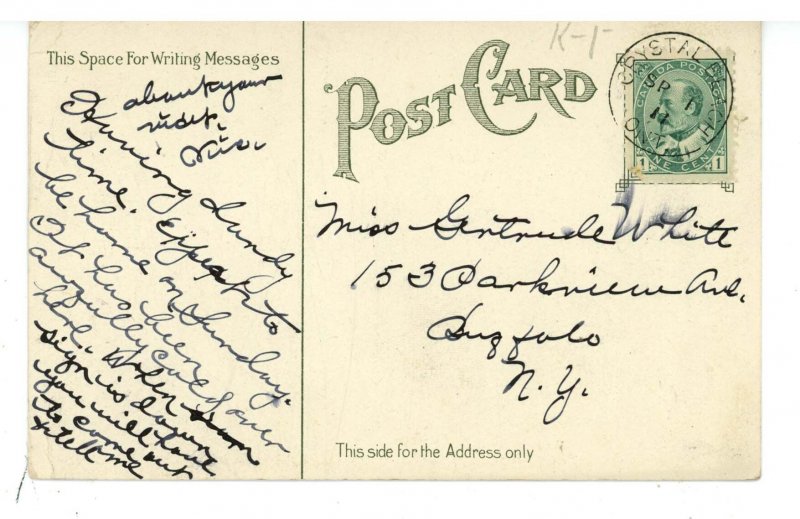 Canada - ON, Niagara Falls. Rapids Above Falls