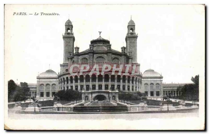 Paris - 16 - The Trocadero - Old Postcard