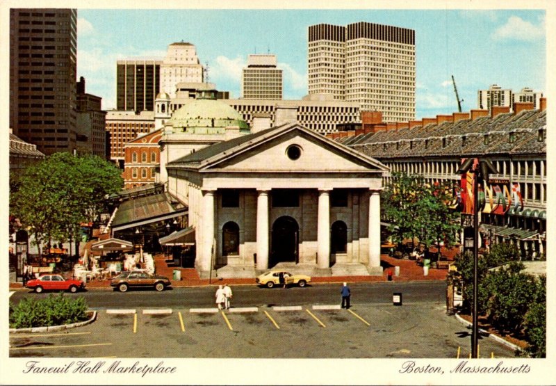 Massachusetts Boston Faneuil Hall Marketplace