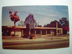 1950's Minchew's Restaurant Valdosta Georgia GA Unused Postcard y7824