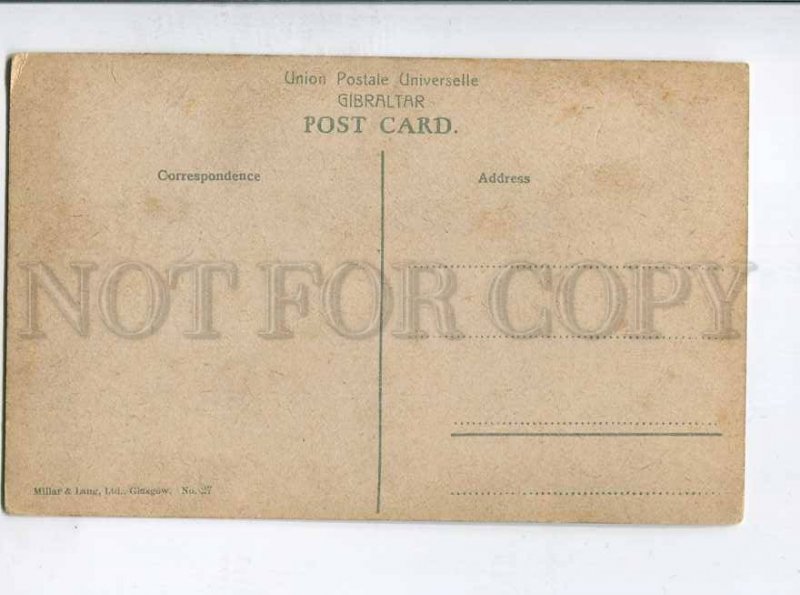 415667 GIBRALTAR neutral Ground Vintage postcard