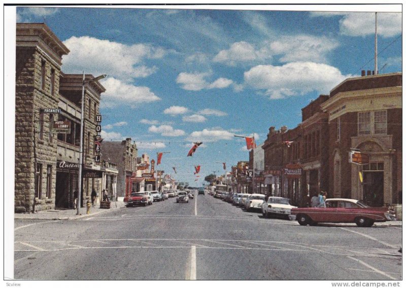 Main Street , FORT MACLEOD , Alberta , Canada , 50-60s