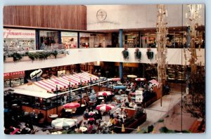 Minneapolis Minnesota MN Postcard Sidewalk Cafe Southdale Center c1958 Vintage