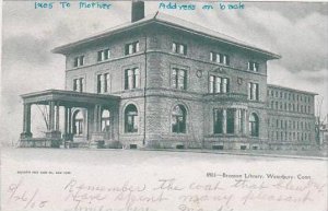 Connecticut Waterbury Bronson Library 1905