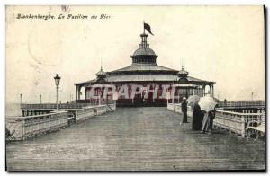 Old Postcard Blankenberghe Pavilion Pier