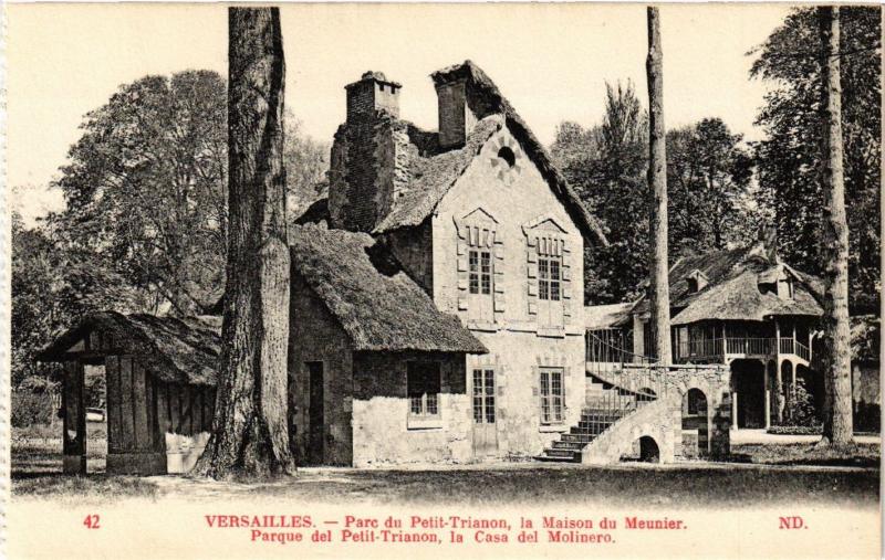 CPA VERSAILLES - Parc du Petit-TRIANON la Maison du Meunier - Parque (453070)