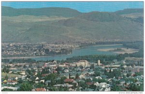 Elevated View of Kamloops, Sportsman's Paradise, Kamloops, British Columbia...