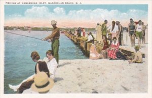 Fishing At Manasquan Inlet Manasquan Bech New Jersey