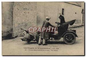 Old Postcard Automotive Advances locomotion