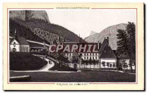 La Grande Chartreuse - Facade of Convent - Old Postcard