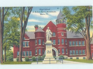 Pre-Chrome HIGH SCHOOL SCENE Barre Vermont VT AG6995@