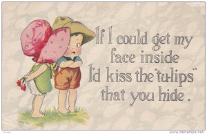 Comics: If I could get my face inside I'd kiss the 'tu-lips' that you hide ...
