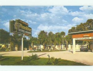 Pre-1980 PEACHTREE COURT MOTEL Daytona Beach Florida FL HQ1753