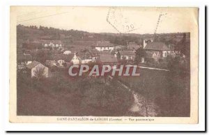Saint Pantaleon de Larche Old Postcard View panaoramique