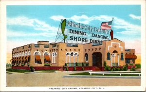 Postcard Atlantic City Casino in Atlantic City, New Jersey