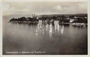 Lot211 germany friedrichshafen a bodensee boat real photo