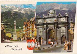 Austria Alpenstadt Innsbruck Multi View