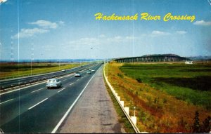 New Jersey Turnpike Approaching Hackensack River Crossing