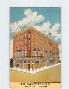 Postcard The Lafayette Hotel, New Orleans, Louisiana