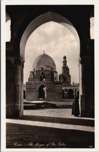 Egypt Cairo The Mosque of Ibn Tulun Vintage RPPC C083