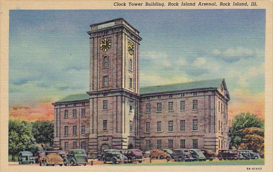 Clock Tower Building Rock Island Arsenal Rock Island Illinois