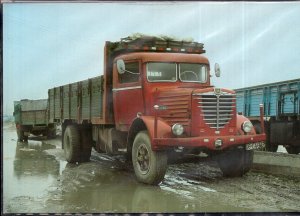 Vintage Trucks on Postcards GERMANY 1952 BUSSING 5000