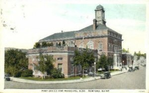 Post Office & Municipal Building in Rumford, Maine