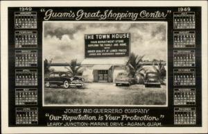 Agana Guam Town House Department Store Jones & Guerrero Co Real Photo Postcard