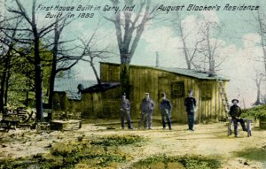 Gary, Indiana - The 1st house built in Gary - 1883 - August Blocker's house