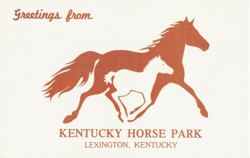 Postcard Kentucky Horse Park Lexington