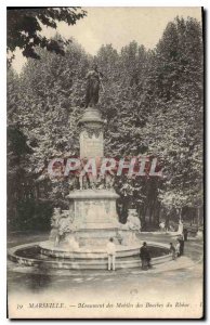 Postcard Old Marseille Monument Mobile Bouches du Rhone