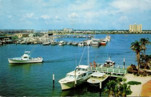 Florida Clearwater Beach Marina and Yacht Basin 1973