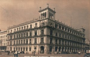 Vintage Postcard 1910's View of Palacio Municipal Building Mexico D. F. MX