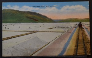 Salt Beds, Great Salt Lake, Utah