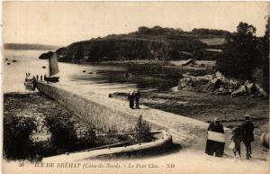 CPA ILE-de-BRÉHAT - Le Port Clos (630193)