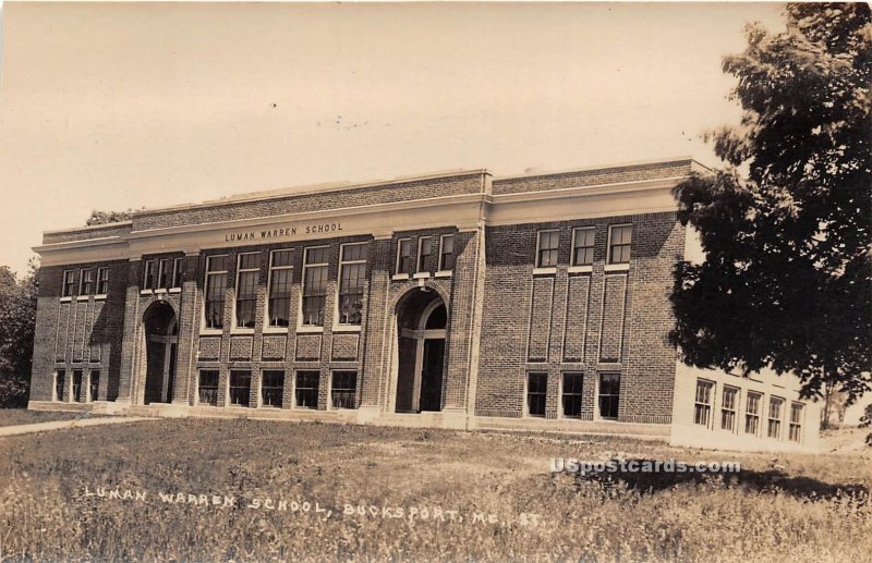 Luman Warren School - Bucksport, Maine ME  