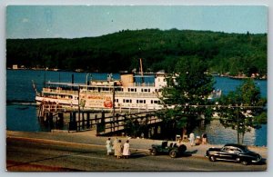 MV Mount Washington  Alton Bay  Lake Winnipesaukee New Hampshire  Postcard