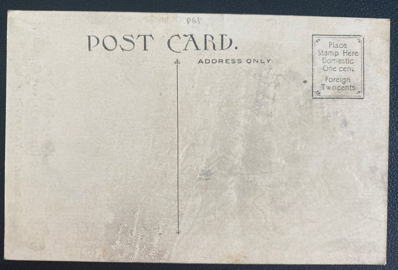 1911 Mint USA Picture Postcard Civil War Musicians GAR Veterans Huntington