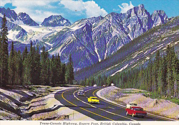 Canada Trans-Canada Highway Rogers Pass British Columbia